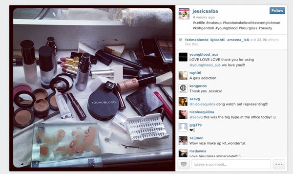 Jessica Alba's Instagram - Youngblood